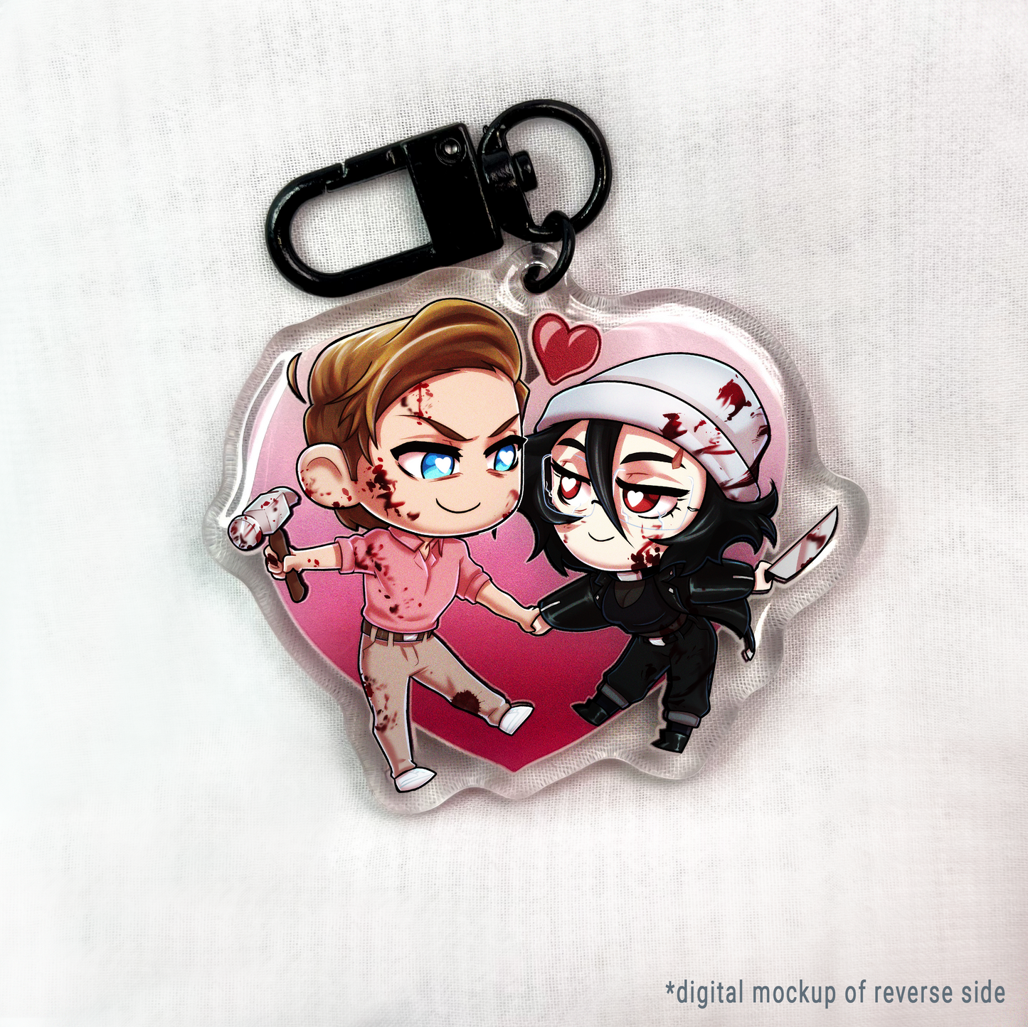 DEVIL//TAKE: Valentine Acrylic Keychain