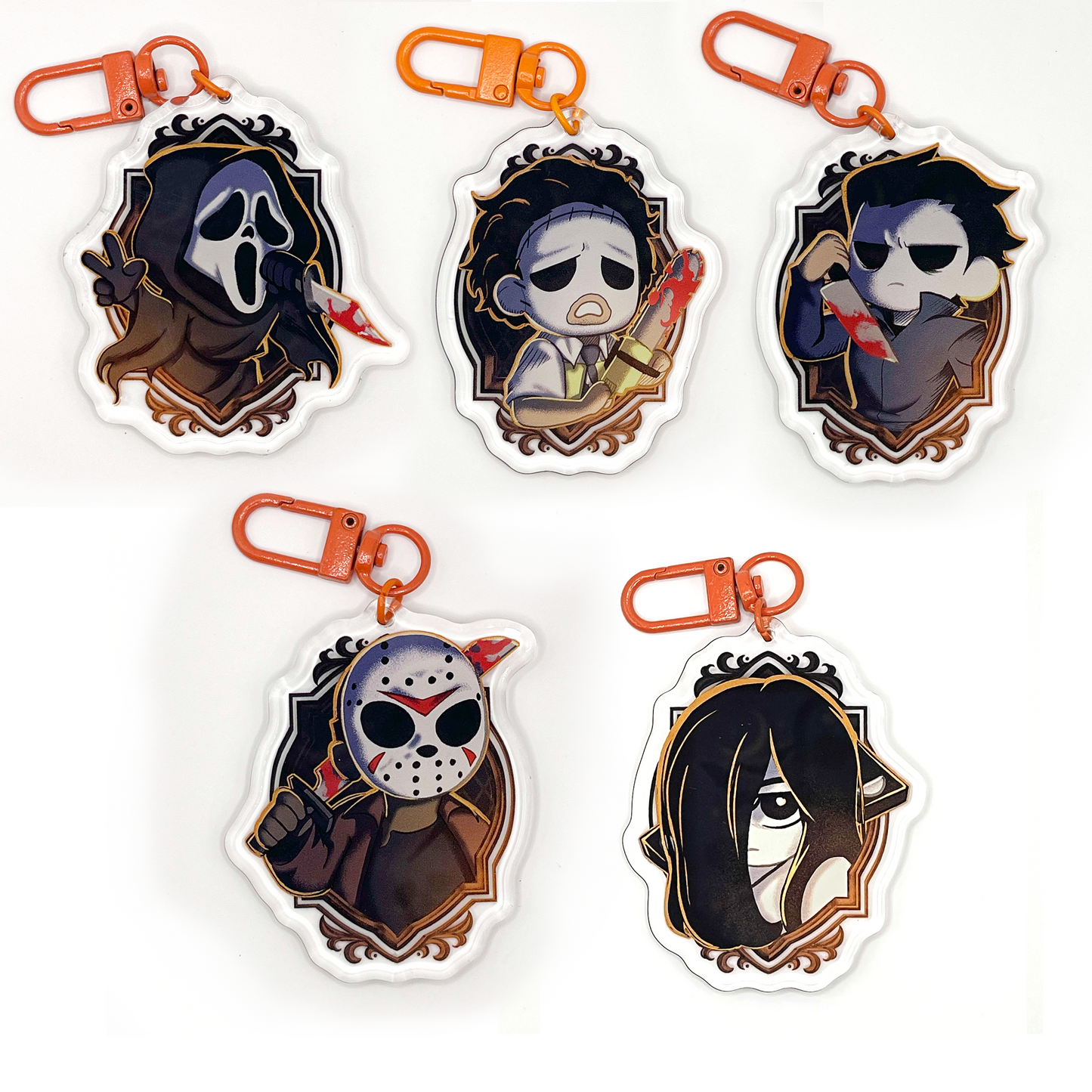 Horror Slasher Classics: Acrylic Keychains